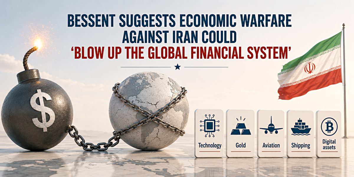 Bessent Suggests Economic Warfare Against Iran Could 'Blow Up the Global Financial System'